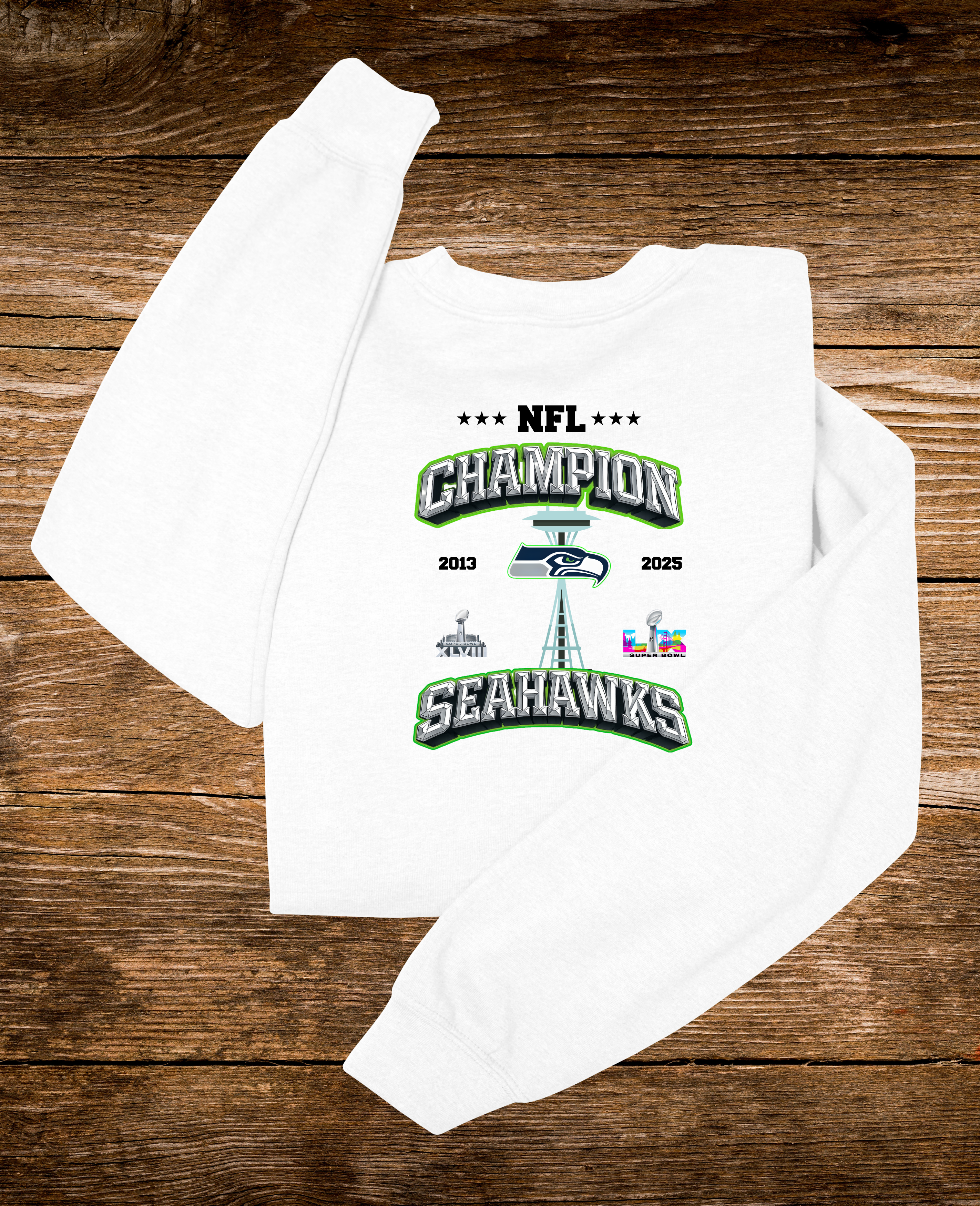 Super Bowl Champions. Sweatshirt