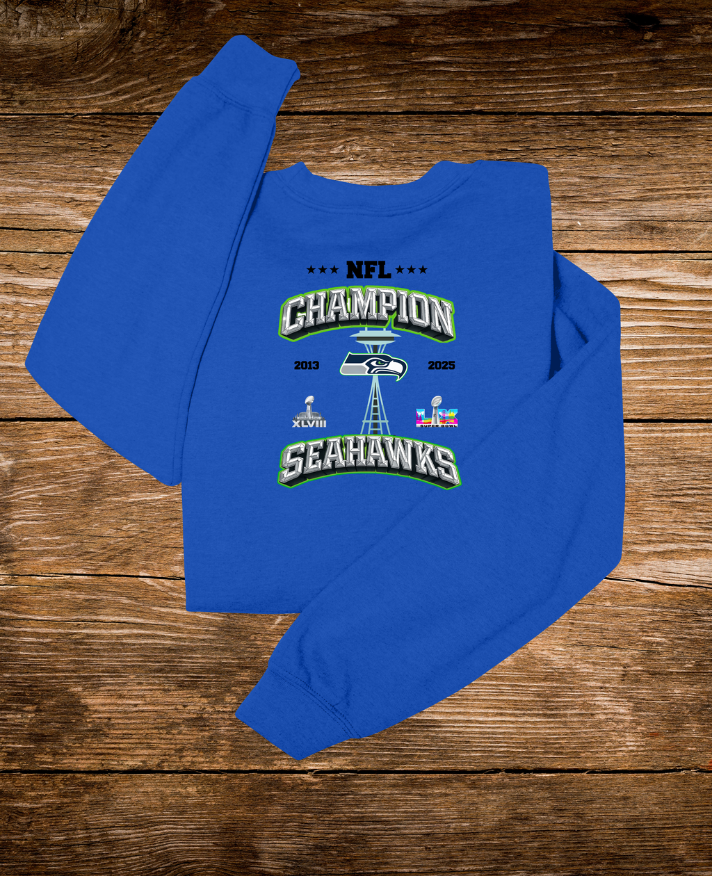 Super Bowl Champions. Sweatshirt